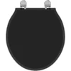 Ideal Standard Waverly Black Toilet Seat
