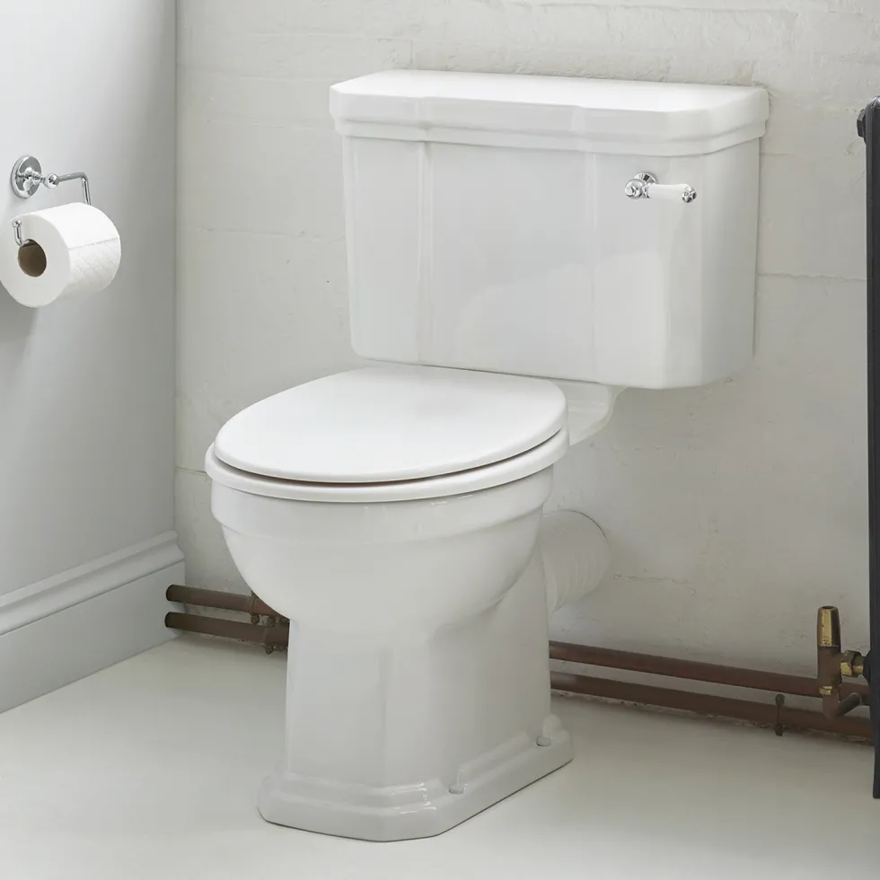 Ideal Standard Waverly Close Coupled Toilet (Excluding Seat)