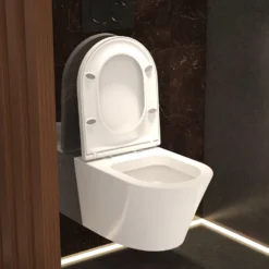 Imex Arco Rimless Wall Hung Toilet and Soft Close Seat