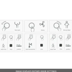 Imex Arco Wall Hung Smart Toilet with Soft Close Seat & Remote Control