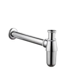 Imex Traditional Chrome Bottle Trap & Pipe