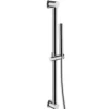 Inox Slide Rail with Single Function Hand Shower and Hose - Brushed Stainless Steel