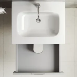 Isla 600mm Wall Hung Vanity Unit & Basin