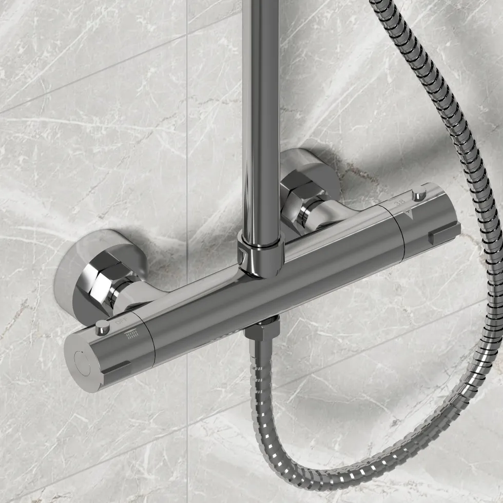 Jack Complete Bathroom Suite with 1700mm L Shaped Shower Bath & Rimless Toilet
