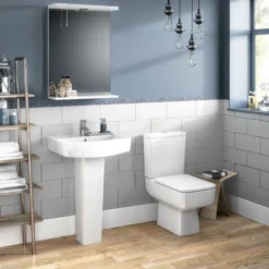 Jack 520mm Basin & Full Pedestal