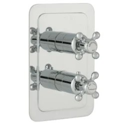 JTP Grosvenor Cross Vertical Concealed 1 Outlet Shower Valve