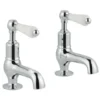 JTP Grosvenor Lever Cloakroom Basin Pillar Taps