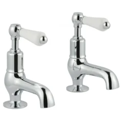 JTP Grosvenor Lever Cloakroom Basin Pillar Taps