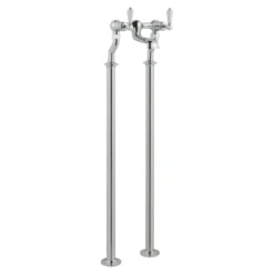JTP Grosvenor Lever Floor Standing Bath Filler