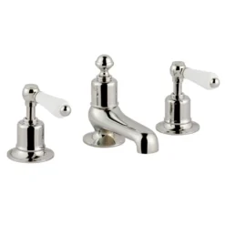 JTP Grosvenor Lever 3 Hole Deck Mounted Basin Mixer Tap
