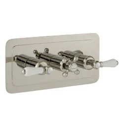 JTP Grosvenor Lever Horizontal Concealed 3 Outlet Shower Valve