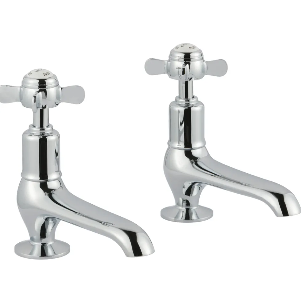 JTP Grosvenor Pinch Basin Pillar Taps