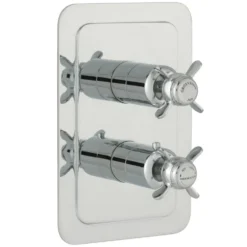 JTP Grosvenor Pinch Vertical Concealed 1 Outlet Shower Valve
