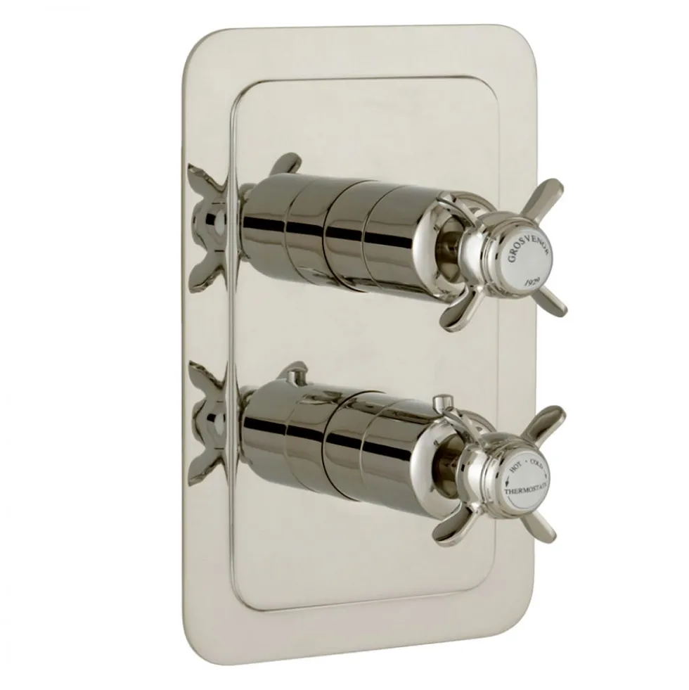 JTP Grosvenor Pinch Vertical Concealed 1 Outlet Shower Valve