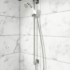 JTP Grosvenor Slide Rail Kit, Single Function Handset & Hose