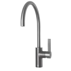 Just Taps Brushed Gunmetal Grey Single Lever Kitchen Sink Mixer Tap