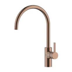Just Taps Rose Gold Single Lever Kitchen Sink Mixer Tap