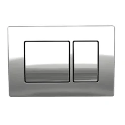 Keytec 1.12m Adjustable WC Frame with WRAS Approved Dual Flush Cistern & Push Button Option