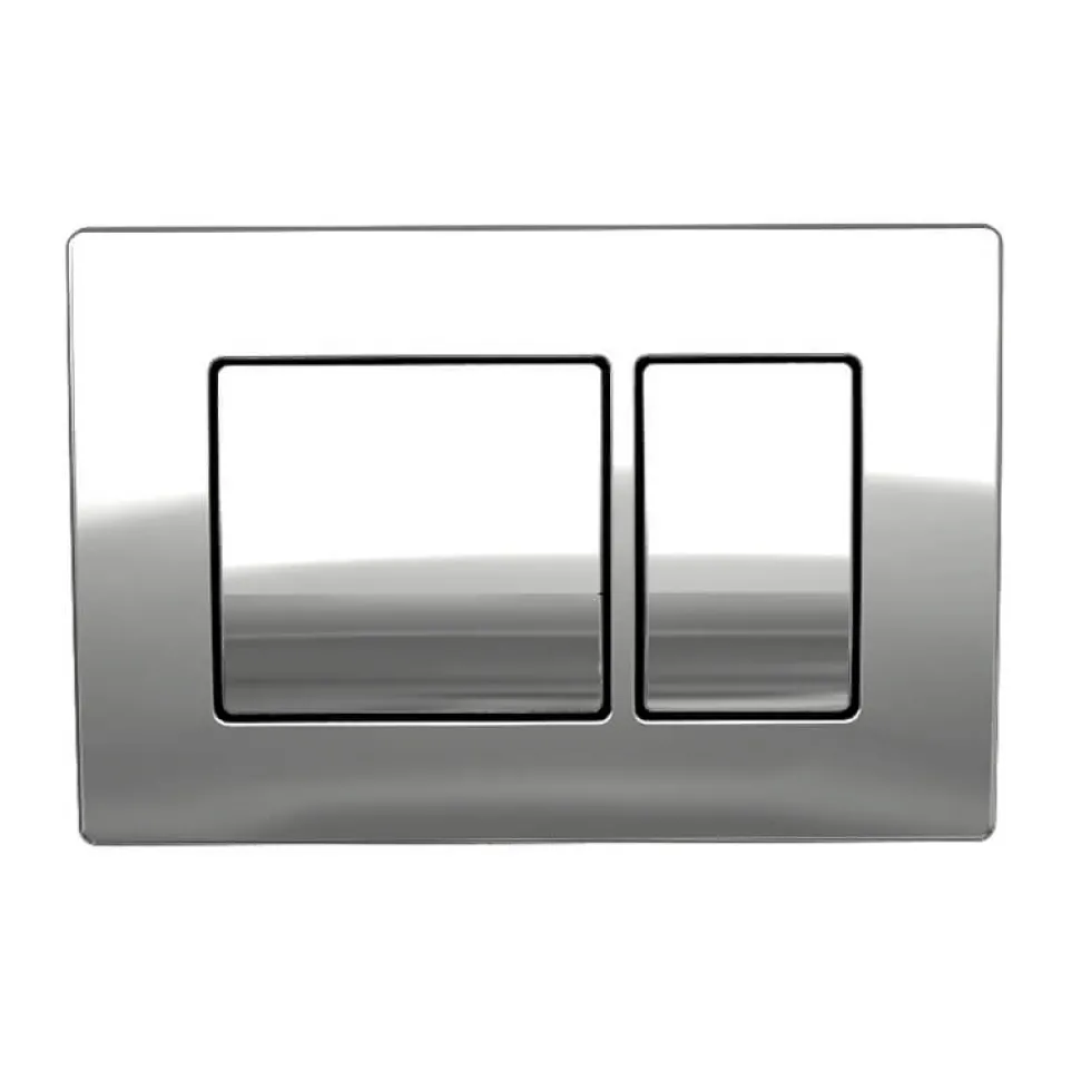 Keytec 1.12m Adjustable WC Frame with WRAS Approved Dual Flush Cistern & Push Button Option