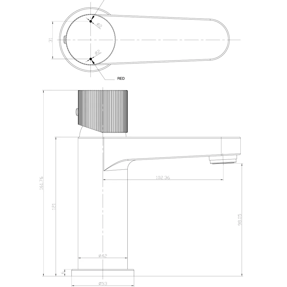 Koko Mono Basin Mixer Tap