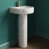 Lorraine 500mm Basin & Full Pedestal