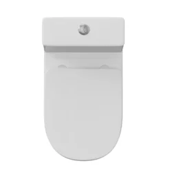 Lorraine Rimless Back To Wall Close Coupled Toilet & Soft Close Seat