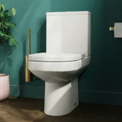 Lorraine Rimless Close Coupled Compact Toilet & Soft Close Seat
