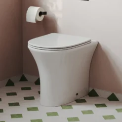 Lydia Rimless Back to Wall Toilet & Soft Close Seat