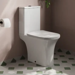 Lydia Rimless Close Coupled Toilet & Soft Close Seat