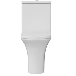 Lydia Rimless Close to Wall Close Coupled Toilet & Soft Close Seat