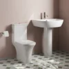 Lydia Rimless Toilet & Basin Bathroom Suite
