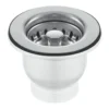McAlpine Luxury Mini Basket Strainer Waste Kit for Belfast 1 Bowl Sinks