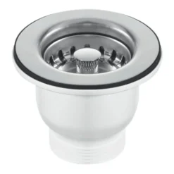 McAlpine Luxury Mini Basket Strainer Waste Kit for Belfast 1 Bowl Sinks