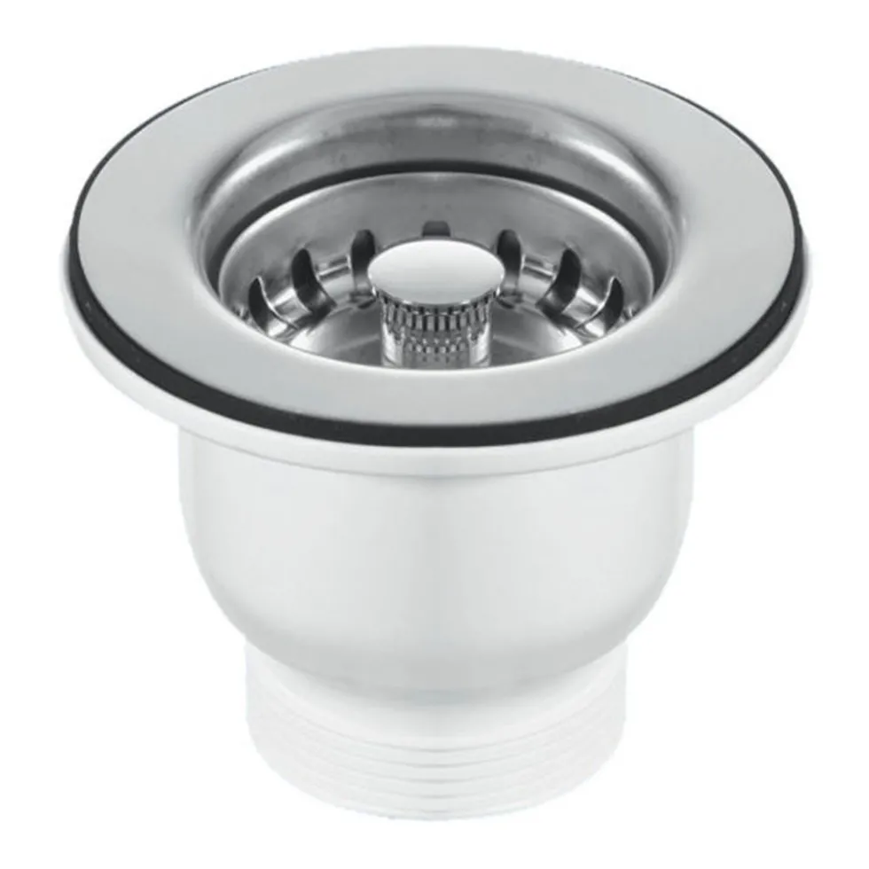 McAlpine Luxury Mini Basket Strainer Waste Kit for Belfast 1 Bowl Sinks