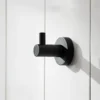 Miller Bond Matt Black Single Robe Hook