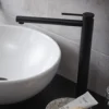 Miller Matt Black Tall Mono Basin Mixer with Free Flow Waste