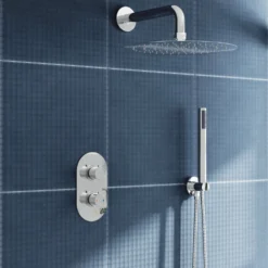Nina Concealed Shower Valve, Fixed Shower Head & Handset