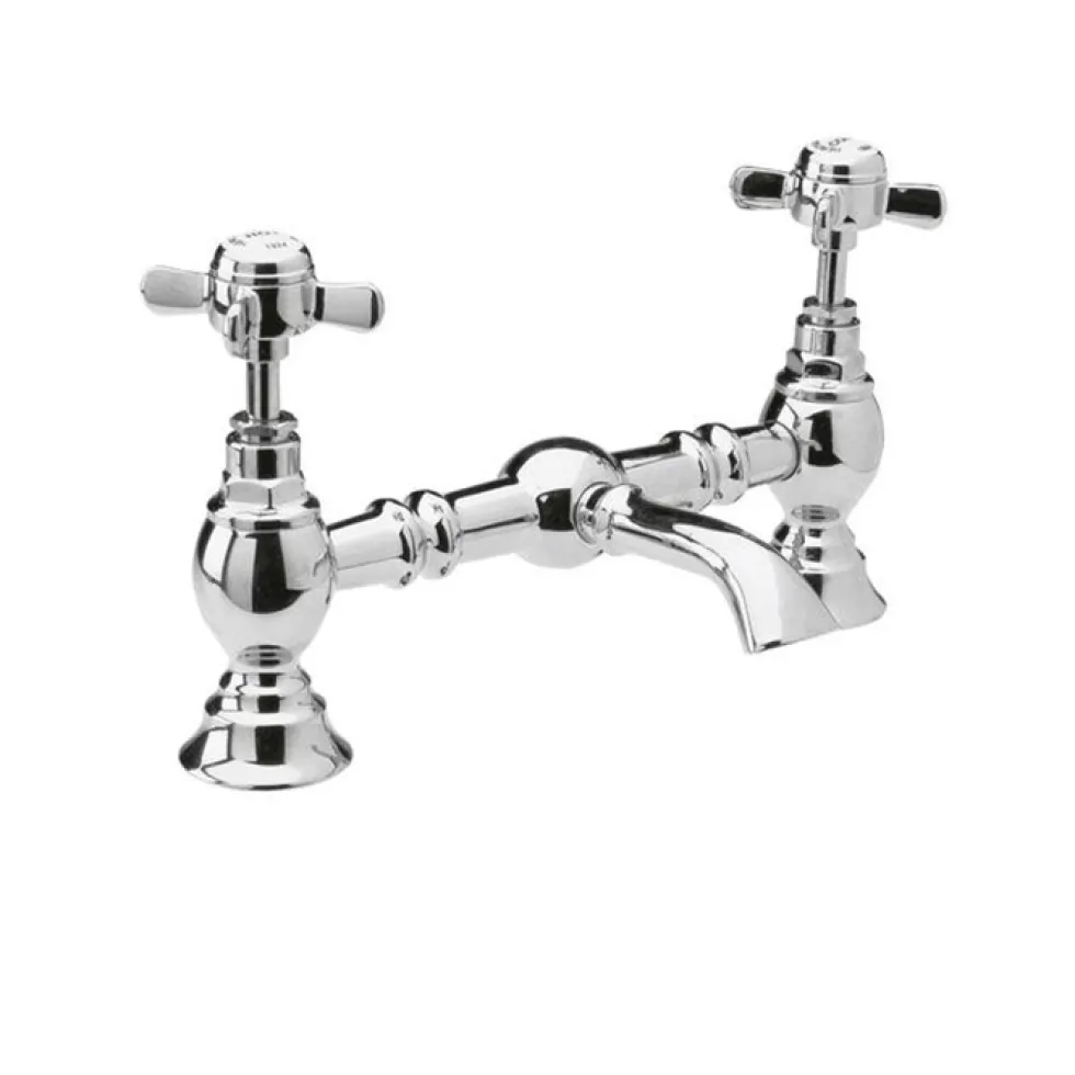 nuie Beaumont Luxury Bridge Basin Mixer