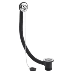 nuie Contract ABS Plug & Chain Bath Waste with Overflow