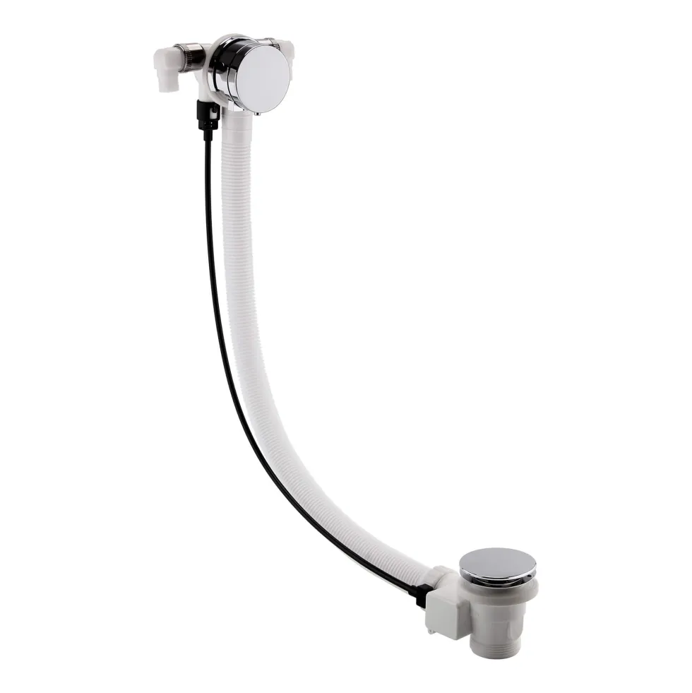 nuie Freeflow Bath Filler With Pop-Up Waste & Overflow