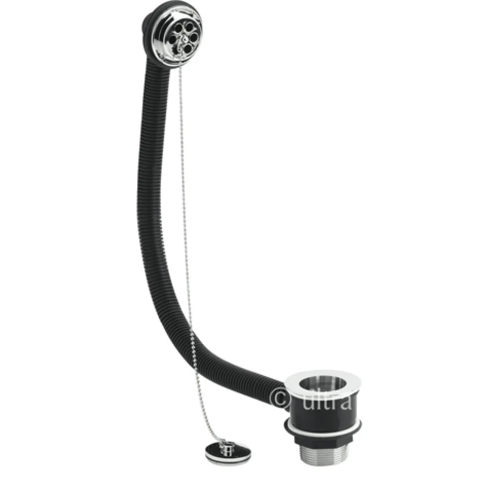 nuie Plug & Chain Bath Waste with Overflow