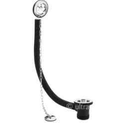 nuie Retainer Bath Waste With Brass Plug & Link Chain