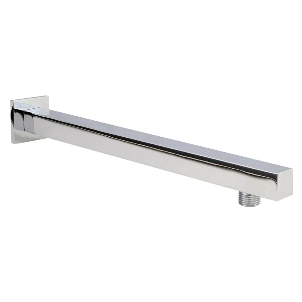 nuie Square Wall Mounted Shower Arm - 350mm