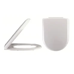 nuie Standard D-Shaped Soft Close Seat - Top Fix