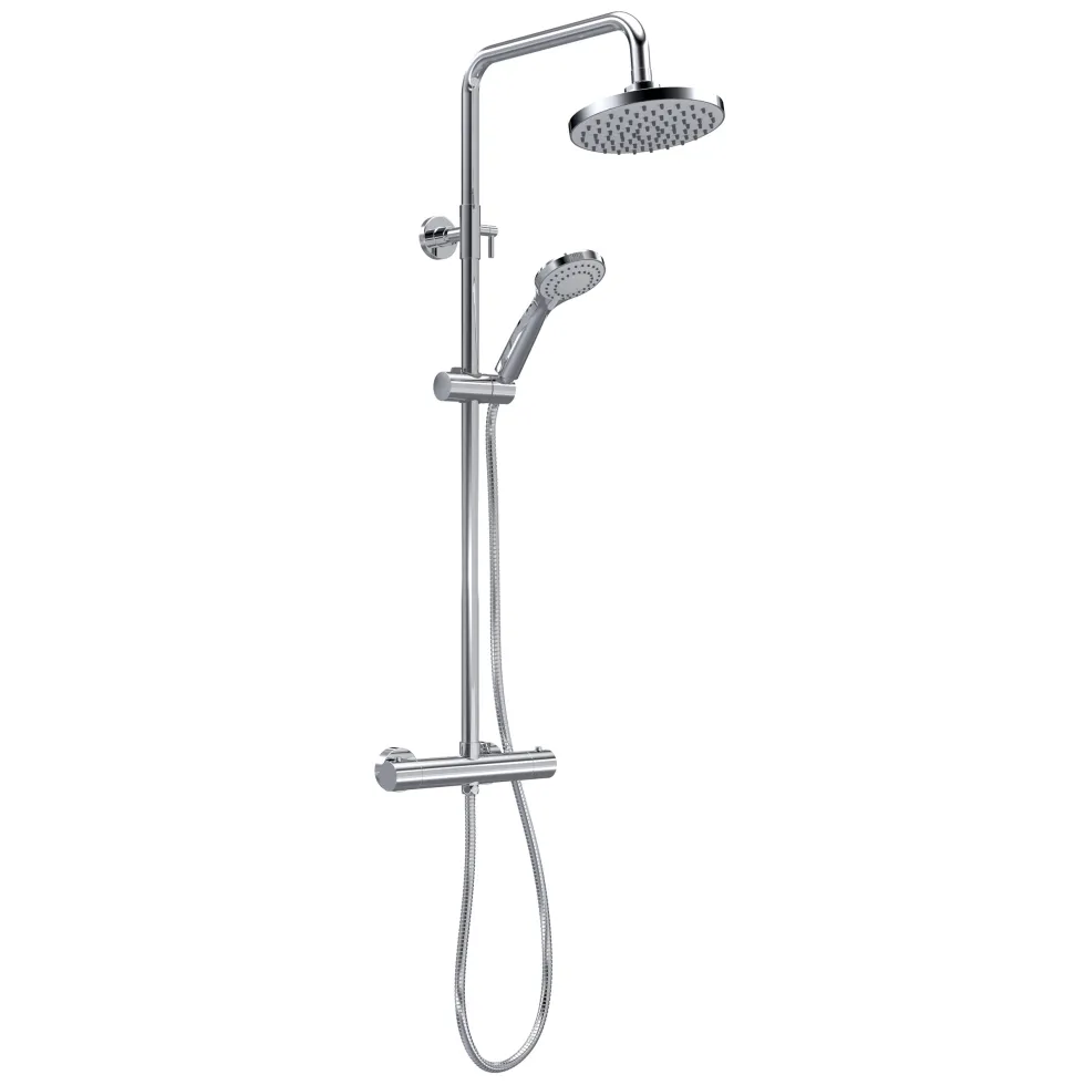 nuie Thermostatic Bar Valve And Riser Kit