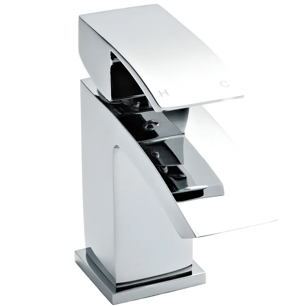 nuie Vibe Midi Waterfall Mono Basin Mixer