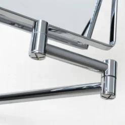 Origins Living Addison Reversible Rectangular Magnifying Chrome Mirror - 150 x 200mm