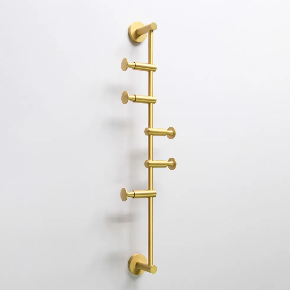 Origins Living Archer Vertical Rail with 5 Robe Hooks