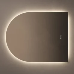 Origins Living Claris Arched LED Illuminated Mirror with Demister Pad & Colour Change Lights
