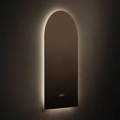 Origins Living Claris Arched LED Illuminated Mirror with Demister Pad & Colour Change Lights
